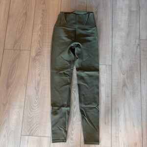 Olive High-Waisted Leggings